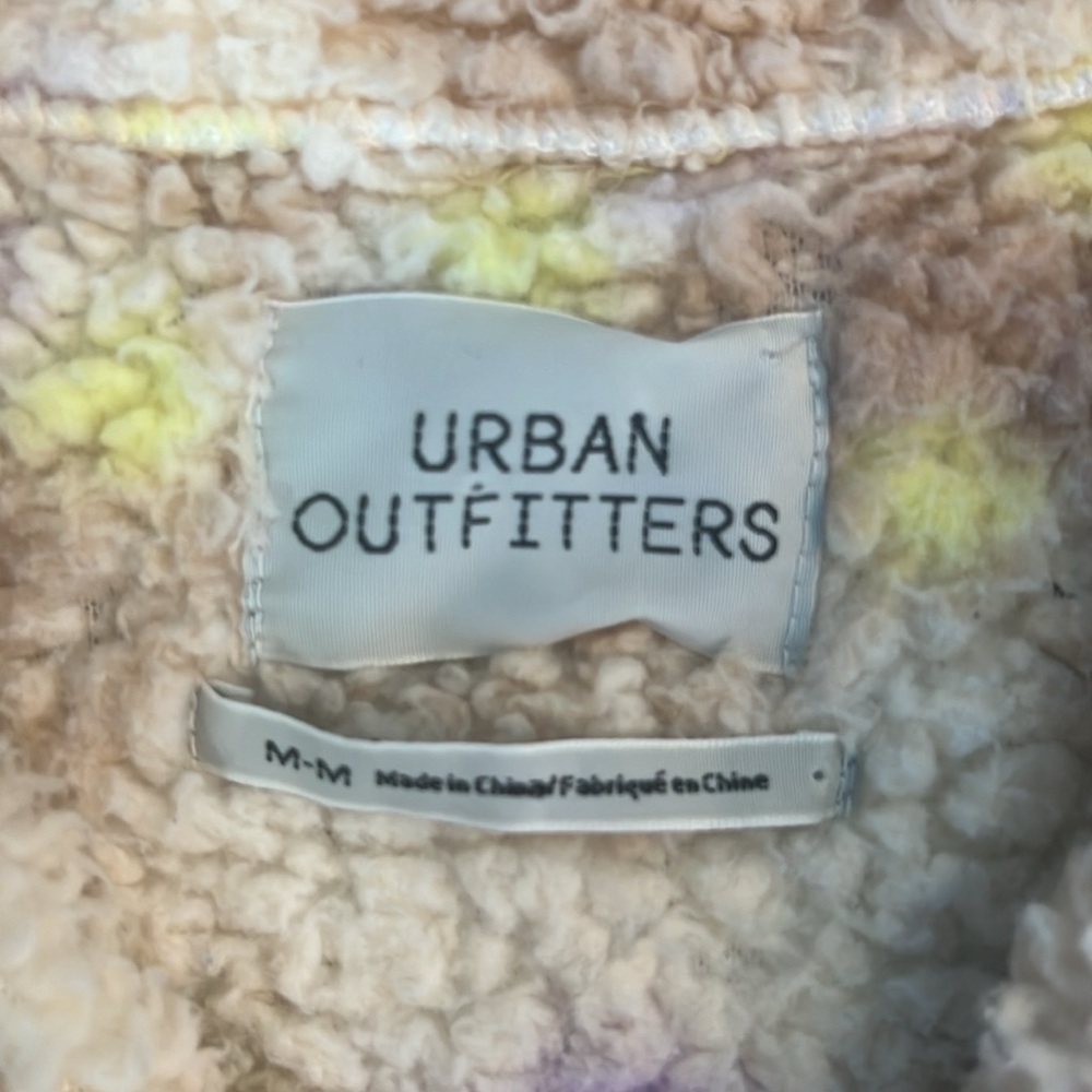 Urban outfitters  Plushy Tie Dye Windbreaker XS - Picture 2 of 3